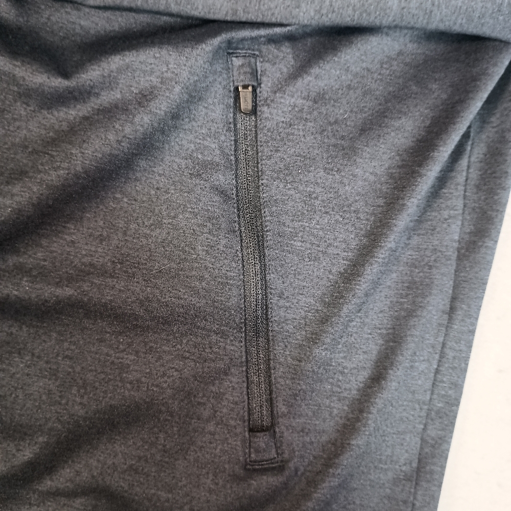 Vuori Sunday Element Men M Blue Performance Full Zip Hood 4 Way Stretch Jacket - Picture 5 of 7